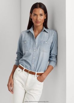 chambray pamut ing 2680484265 nők Ralph Lauren chambray
