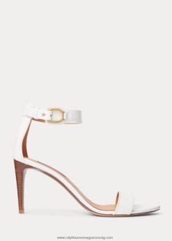 channing welington box borjúbőr szandál 2680489660 nők Ralph Lauren törtfehér