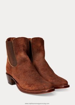 chelsea plainview velúr csizma 2680489710 nők Ralph Lauren őszi arany