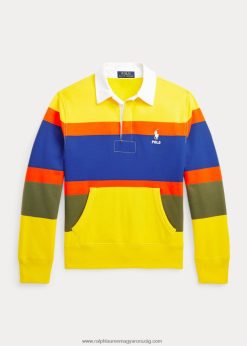 csíkos gyapjú rögbi pulóver 2680489926 gyerekek Ralph Lauren citromtörő multi