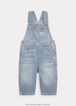 csíkos pamut farmer overál 2680488173 baba Ralph Lauren patterson mosás