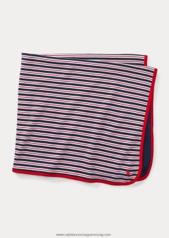 csíkos pamut takaró 2680488079 baba Ralph Lauren rafinált haditengerészeti multi
