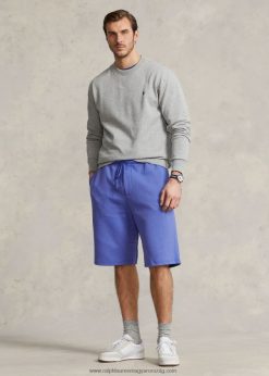 dupla kötésű rövid 2680481543 férfiak Ralph Lauren leánykő kék