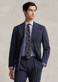 egyedi szabású poplin ing 268048892 férfiak Ralph Lauren világoskék/fehér