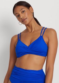 elöl csavaros bikinifelső 2680484145 nők Ralph Lauren királykék