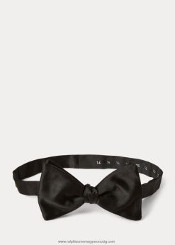 előre megkötött selyem csokornyakkendő 2680482691 férfiak Ralph Lauren fekete