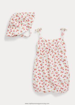 eperhálós rövidnadrág és sapka szett 2680487819 baba Ralph Lauren eper nyomat