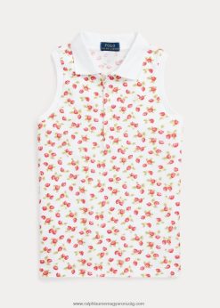 eperhálós ujjatlan pólóing 2680487077 gyerekek Ralph Lauren eper nyomat