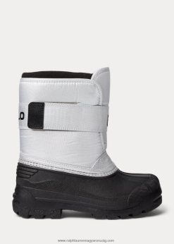 everlee polár bélésű csizma 2680486701 gyerekek Ralph Lauren ezüst nylon fekete