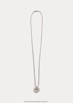 ezüst nyaklánc 2680488878 férfiak Ralph Lauren ezüst
