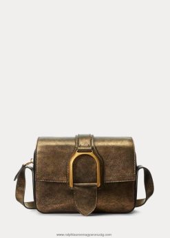 fém welington crossbody táska 2680485261 nők Ralph Lauren bronz