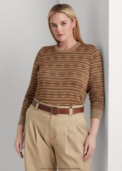 fémes fair isle pamutkeverék pulóver 2680484520 nők Ralph Lauren több