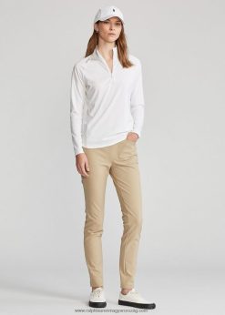 feszített sportos nadrág 2680483690 nők Ralph Lauren klasszikus khaki