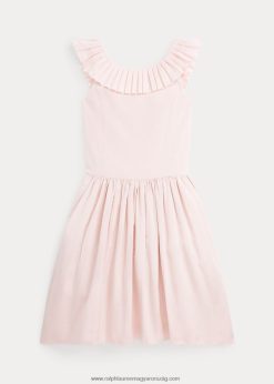 fodros eperfa selyemkeverék ruha 2680487521 gyerekek Ralph Lauren rózsaszín