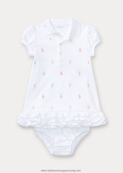 fodros pólóruha & bloomer 2680487835 baba Ralph Lauren fehér