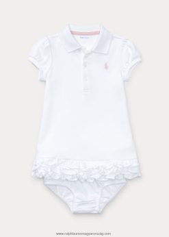 fodros pólóruha & bloomer 2680487843 baba Ralph Lauren fehér