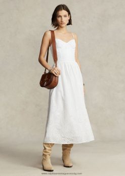 fűzőlyukvászon mellszobor 2680482992 nők Ralph Lauren fehér