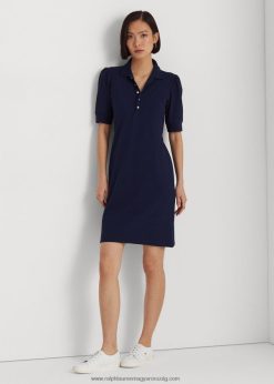 galléros váltóruha 2680484078 nők Ralph Lauren kifinomult haditengerészet