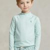 gingham kiütés őr 2680485663 gyerekek Ralph Lauren kifakult mentás gingham