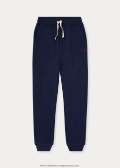 gyapjú jogger nadrág 2680486049 gyerekek Ralph Lauren haditengerészet
