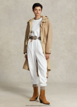 gyapjú sportos nadrág 2680489102 nők Ralph Lauren fehér