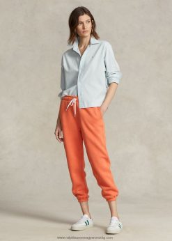 gyapjú sportos nadrág 2680489104 nők Ralph Lauren naplemente égbolt