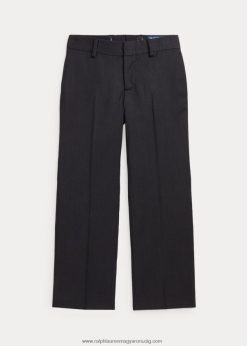 gyapjú twill nadrág 2680485868 gyerekek Ralph Lauren faszén