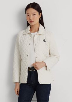 gyémánt steppelt kabát 2680484458 nők Ralph Lauren fehér
