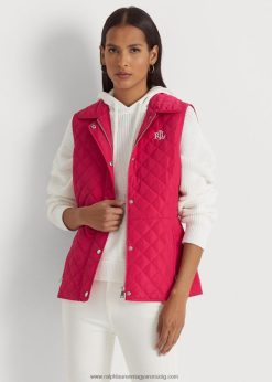 gyémánt steppelt mellény 2680484128 nők Ralph Lauren sport rózsaszín