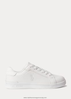 Heritage Court ii műbőr tornacipő 2680486365 gyerekek Ralph Lauren fehér