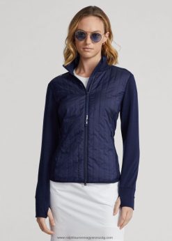 hibrid teljesítményű teljes cipzáras kabát 2680483729 nők Ralph Lauren kifinomult haditengerészet
