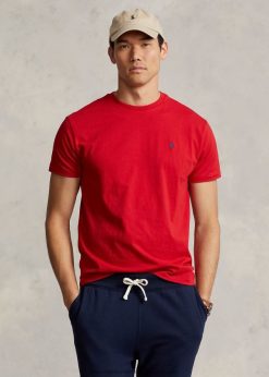 jersey crewneck póló-mindenhez passzol 268048164 férfiak Ralph Lauren 2000 rl piros