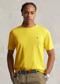 jersey crewneck póló-mindenhez passzol 268048165 férfiak Ralph Lauren citromzúzás