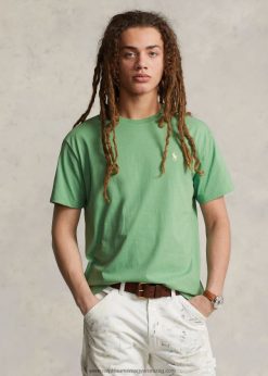 jersey crewneck póló-mindenhez passzol 268048166 férfiak Ralph Lauren pisztácia