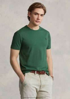 jersey crewneck póló-mindenhez passzol 268048169 férfiak Ralph Lauren mosott erdő