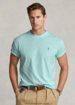 jersey crewneck póló-mindenhez passzol 268048170 férfiak Ralph Lauren sziget aqua