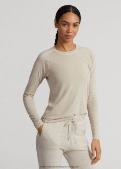 jersey hosszú ujjú póló 2680483715 nők Ralph Lauren homoki hanga