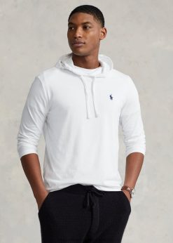 jersey kapucnis póló 268048309 férfiak Ralph Lauren fehér
