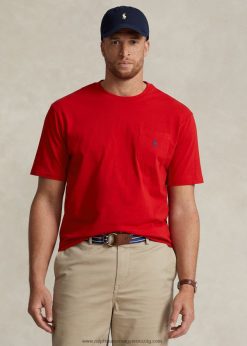 jersey zsebes póló 2680481849 férfiak Ralph Lauren 2000 rl piros