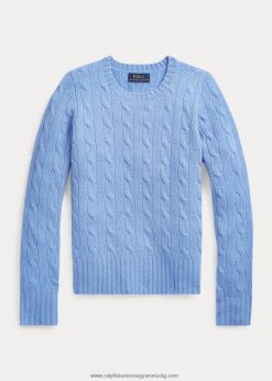 kábel kötésű kasmír pulóver 2680487199 gyerekek Ralph Lauren új litchfield