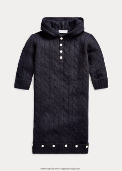 kábel kötésű kasmír sármány 2680487756 baba Ralph Lauren főiskolai haditengerészet