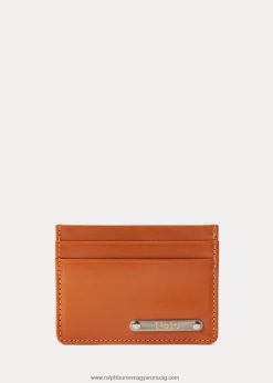 kantáros bőr kártyatok 2680488770 férfiak Ralph Lauren barna rozsdaszín