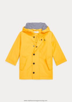 kapucnis esőkabát 2680488330 baba Ralph Lauren sikamlós sárga