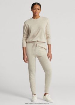 kasmír jogger nadrág 2680483744 nők Ralph Lauren homoki hanga