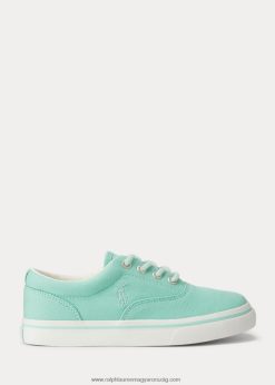 Keaton pamut twill tornacipő 2680486375 gyerekek Ralph Lauren menta