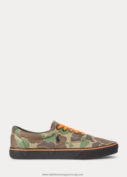 Keaton twill tornacipő 2680482037 férfiak Ralph Lauren béka camo