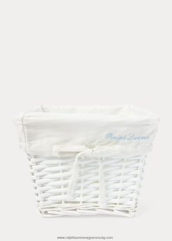 kis fonott kosár 2680488100 baba Ralph Lauren fehér
