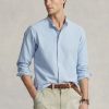 klasszikus szabású oxford ing 268048761 férfiak Ralph Lauren kék
