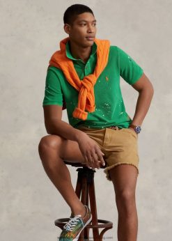 klasszikus szabású szorongatott hálós póló 2680481181 férfiak Ralph Lauren származik