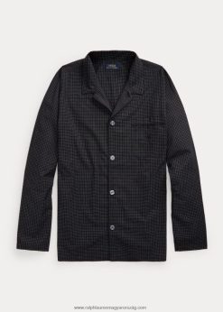 kockás pizsama ing 268048687 férfiak Ralph Lauren soho pléd